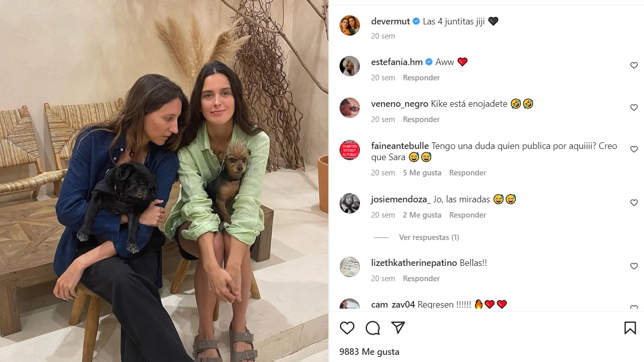Devermut en una de sus publicaciones. Devermut en una de sus publicaciones.