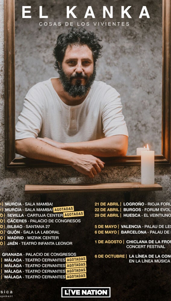 Cartel de la gira de El Kanka