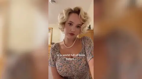 La tiktoker que triunfa compartiendo su vida como 'tradwife' a pesar de las críticas La tiktoker que triunfa compartiendo su vida como 'tradwife' a pesar de las críticas