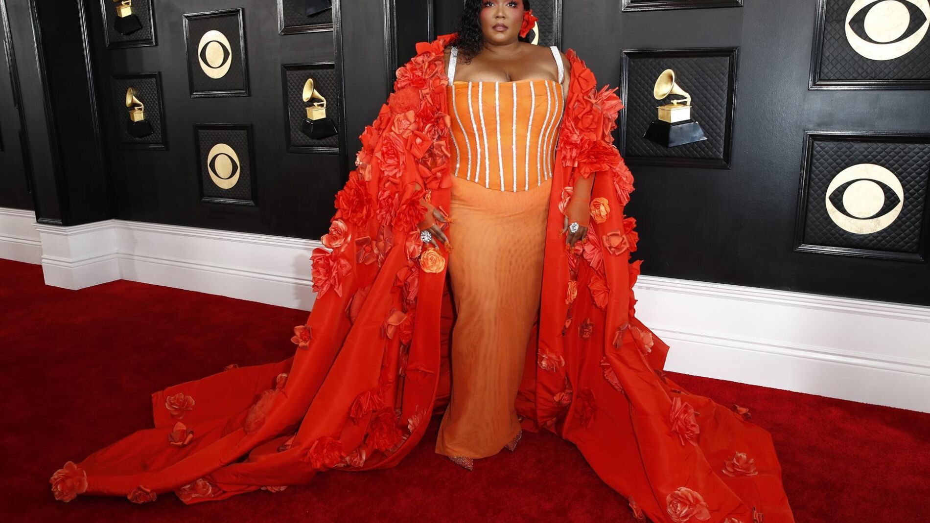 Lizzo llega a la 65&ordf; entrega anual de los premios Grammy