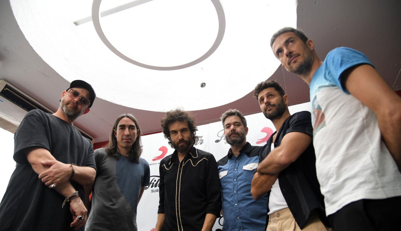 Los miembros del grupo Vetusta Morla