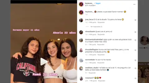 Instagram de Keren Canelón Instagram de Keren Canelón