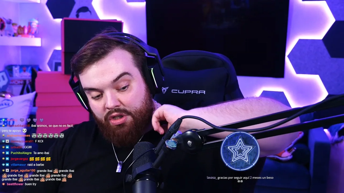 Ibai en stream. Ibai en stream.