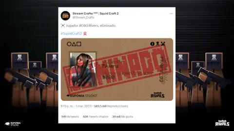 Rivers eliminad de los Squid Craft 2 Rivers eliminad de los Squid Craft 2