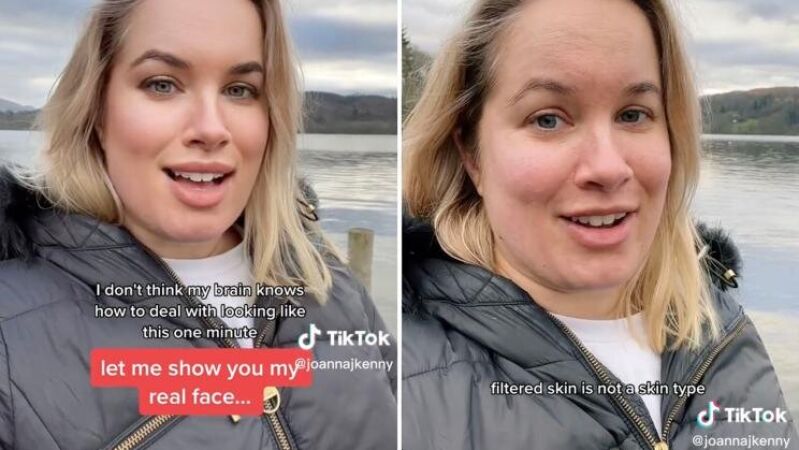 Así es 'Bold Glamour, el polémico filtro de belleza extrema de TikTok que todos están criticando