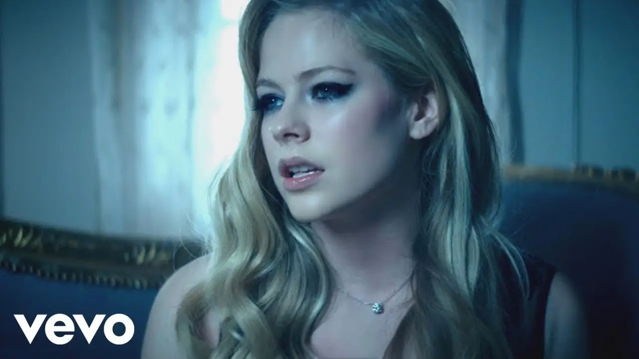 Avril Lavigne en &#39;Let Me Go&#39;.