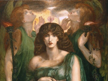 Cuadro de Astarte obra de Dante Gabriel Rossetti