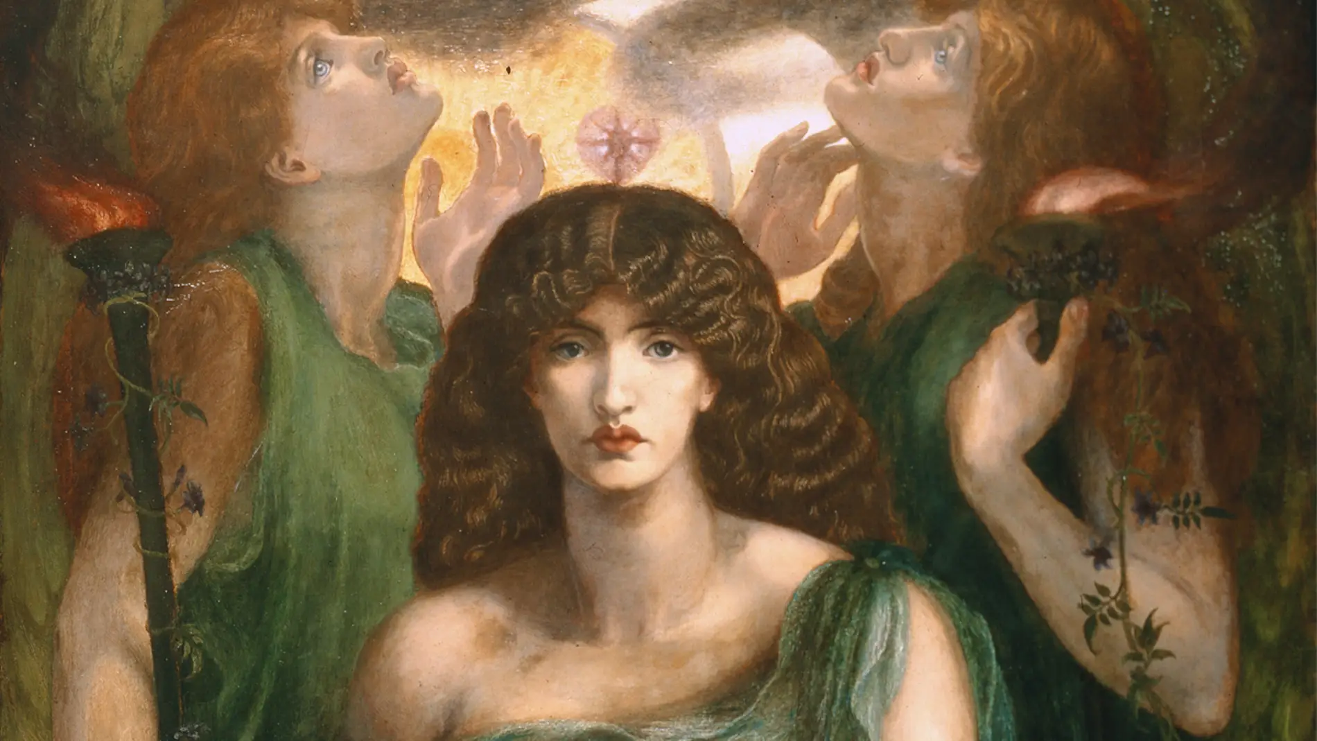 Cuadro de Astarte obra de Dante Gabriel Rossetti