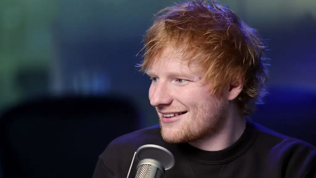 Ed Sheeran durante una entrevista en 2022