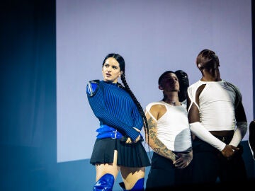 Rosal&iacute;a en uno de sus conciertos.