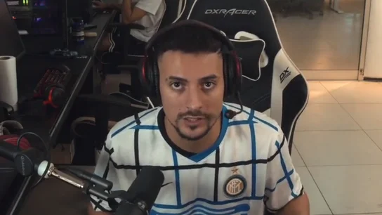 Coscu en uno de sus streams de Twitch Coscu en uno de sus streams de Twitch