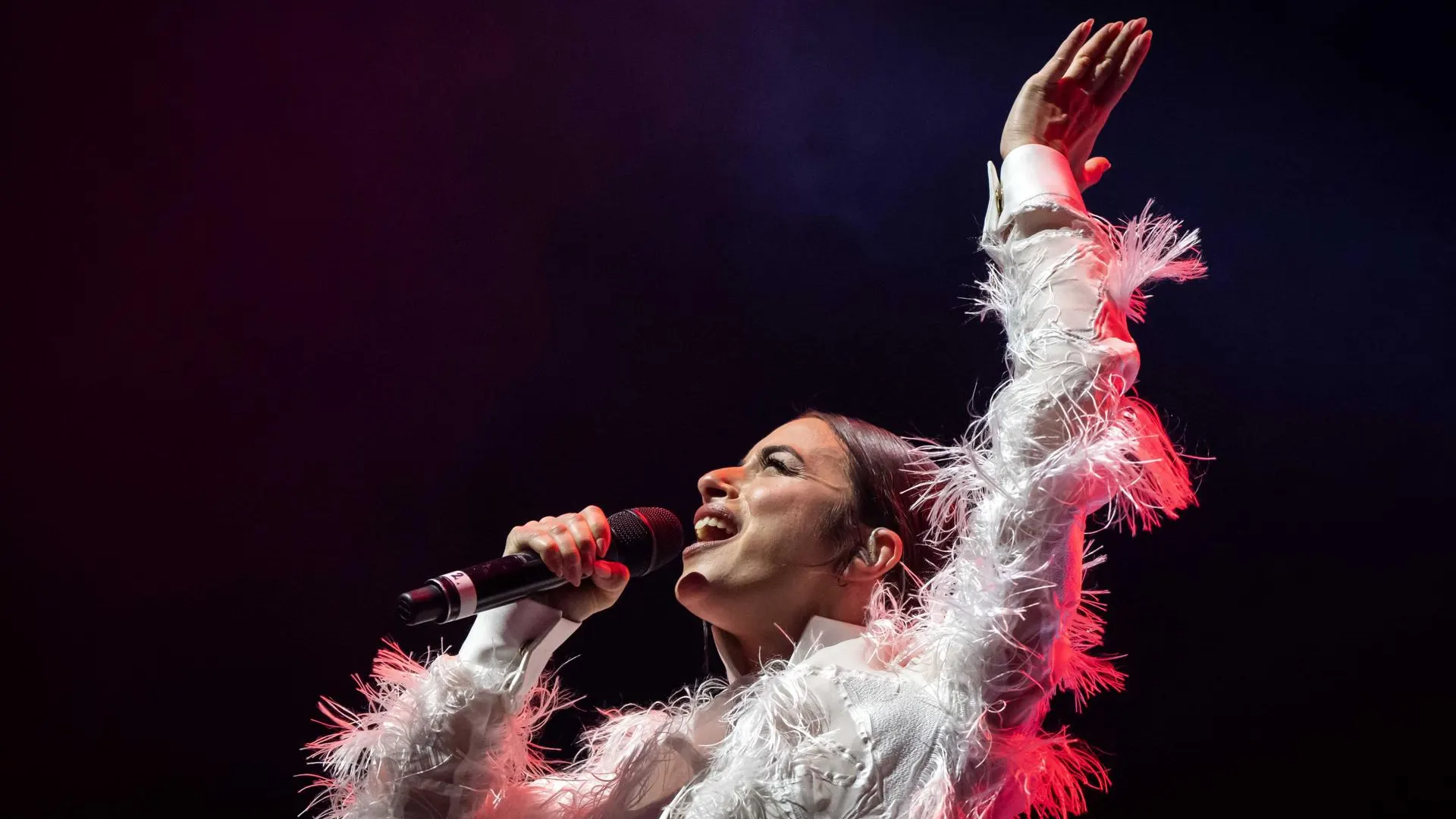 Blanca Paloma, de Espa&ntilde;a, act&uacute;a en el concierto anual Eurovision in Concert 