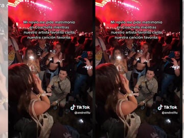 Andreiflu y Pau en su video de TikTok.