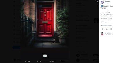 ¿Qué significa la puerta roja que ha publicado Auron en Stories? Todas las teorías al respecto