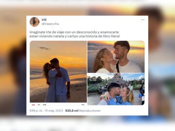 Tuit sobre Natalia y Carliyo.
