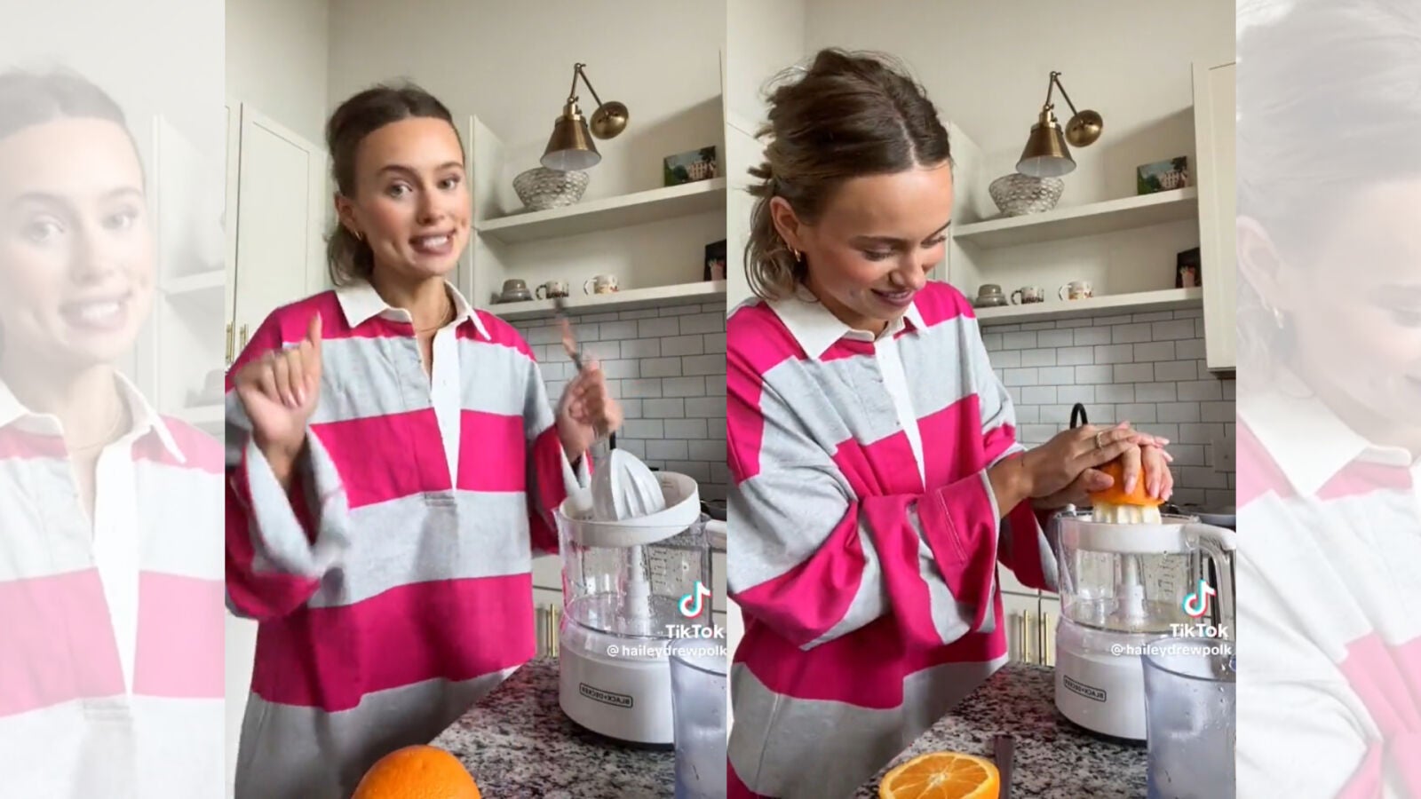 Esta chica de Estados Unidos descubrió cómo se hacen los zumos de naranja, y se hizo viral al compartir la 