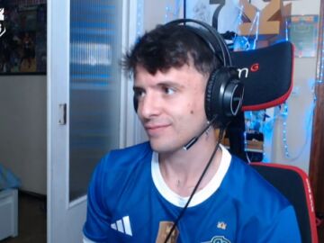 Adri Contreras en uno de sus streams.