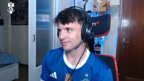 Adri Contreras en uno de sus streams. Adri Contreras en uno de sus streams.