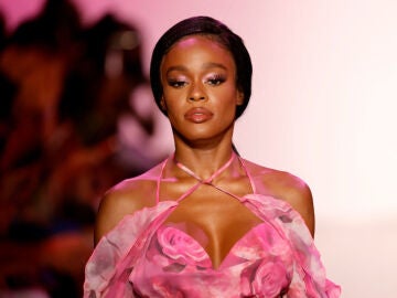 Azealia Banks en la pasarela de la New York Fashion Week 2021