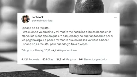 Tuit viral de Scaramouchista sobre el racismo. Tuit viral de Scaramouchista sobre el racismo.