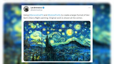 Generative Fill de Photoshop: la IA más viral que ha dejado boquiabiertas a las redes