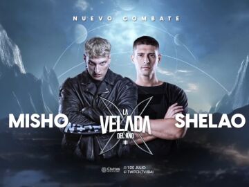 Misho y Shelao en el cartel de este nuevo combate de la Velada del Año 3.