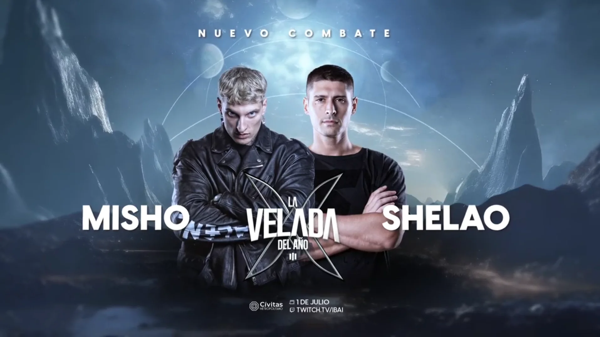 Misho y Shelao en el cartel de este nuevo combate de la Velada del A&ntilde;o 3.