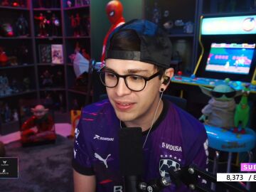Juan S. Guarnizo durante uno de sus streams.