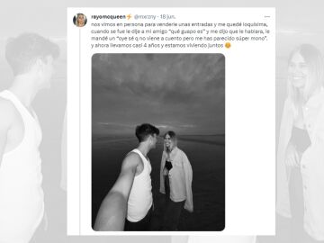 Tuit viral sobre c&oacute;mo conoci&oacute; a su pareja