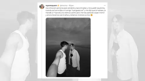 Tuit viral sobre cómo conoció a su pareja Tuit viral sobre cómo conoció a su pareja