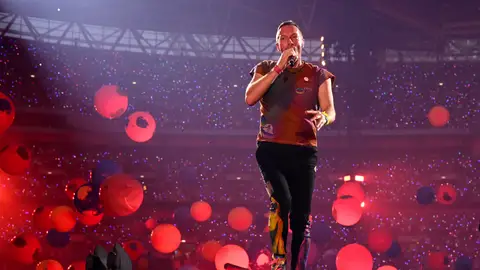Coldplay en concierto. Coldplay en concierto.