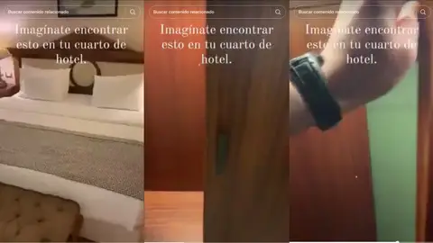 El aterrador descubrimiento de una tiktoker en un hotel El aterrador descubrimiento de una tiktoker en un hotel