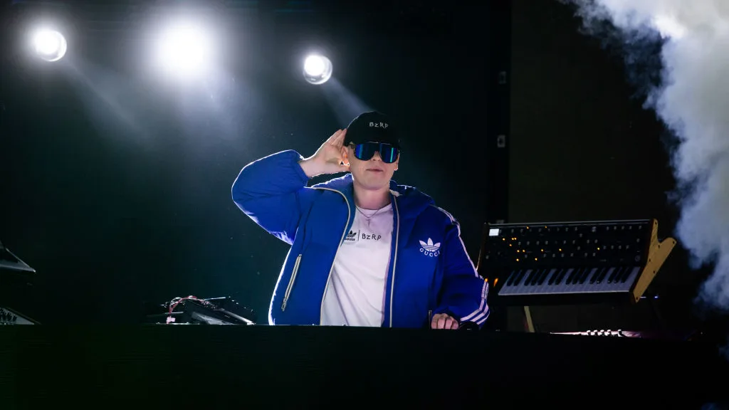Bizarrap durante un concierto en Buenos Aires Bizarrap durante un concierto en Buenos Aires