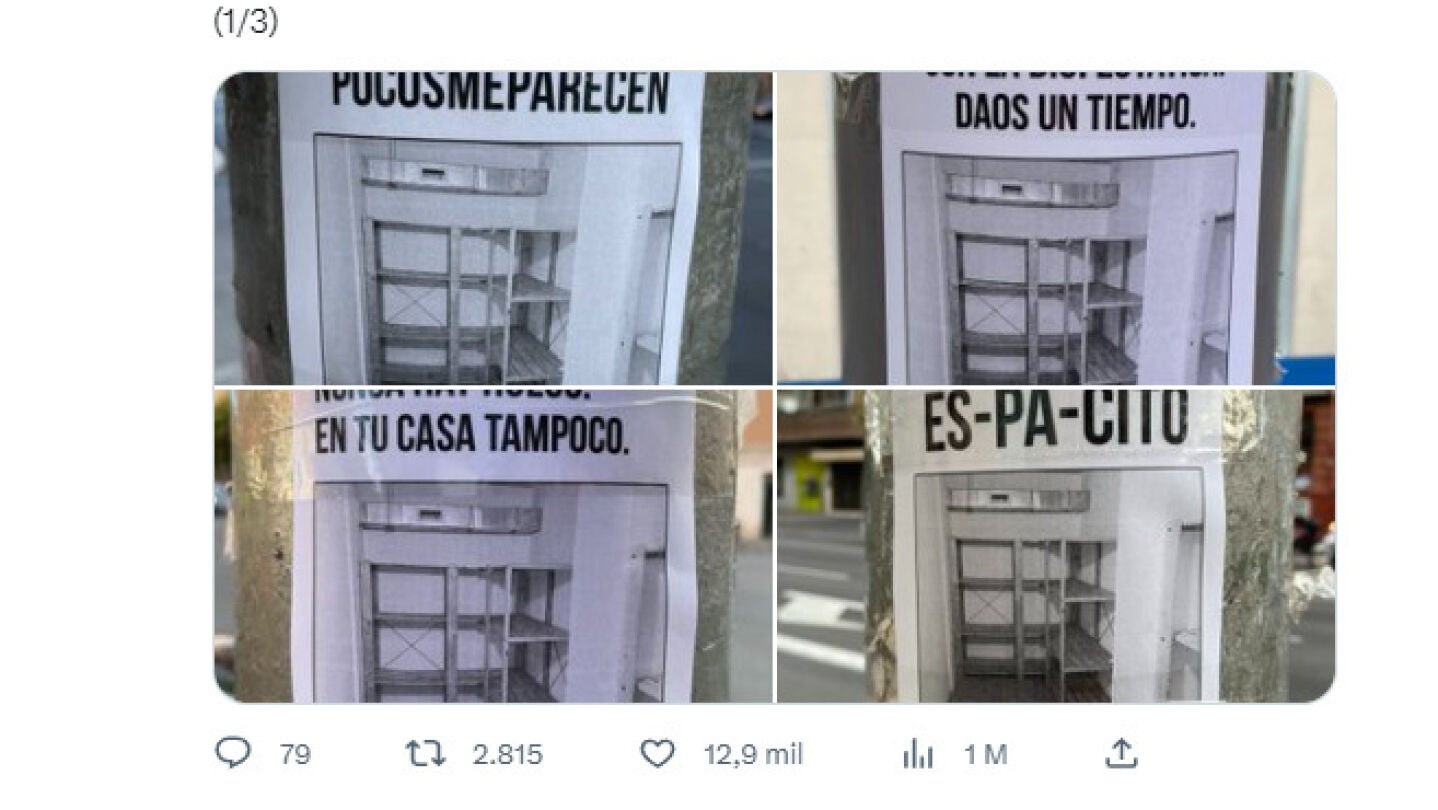 Intenta alquilar un trastero y sus geniales carteles arrasan: "No eres Pedro Duque pero te mola el espacio"