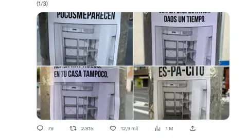 Intenta alquilar un trastero y sus geniales carteles arrasan: "No eres Pedro Duque pero te mola el espacio" Intenta alquilar un trastero y sus geniales carteles arrasan: "No eres Pedro Duque pero te mola el espacio"