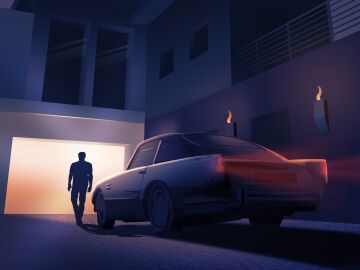 Ilustraci&oacute;n de un coche.