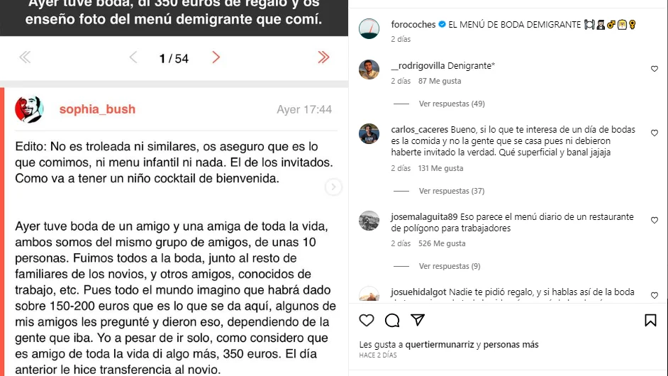 Instagram de @forocoches