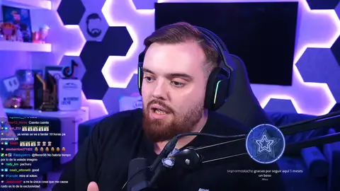 Ibai durante uno de sus streams. Ibai durante uno de sus streams.