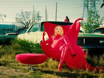 Kylie Minogue en el videoclip de 'Padam Padam'.
