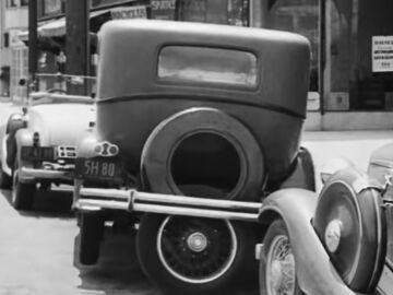 El coche con una quinta rueda.