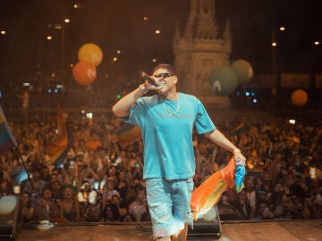 La Cruz durante uno de sus conciertos del Orgullo 2023.