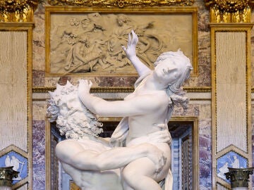 El rapto de Proserpina, escultura de Bernini