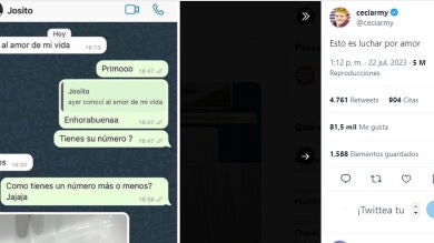 Le cuenta a su primo que conoció al amor de su vida pero hay un problema: 