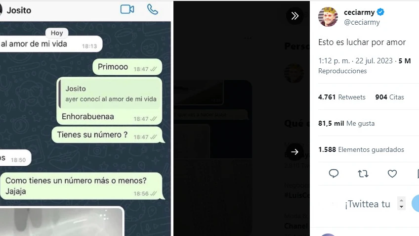 Le cuenta a su primo que conoci&oacute; al amor de su vida pero hay un problema