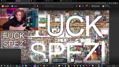Rubius protesta contra Reddit en la guerra de píxeles: los streamers critican la mala gestión del mural de r/Place