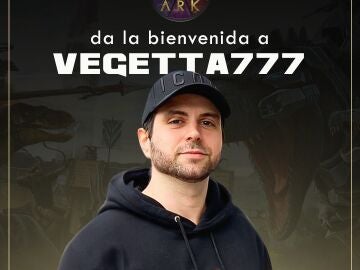 Cartel que anunció la participación de Vegetta777 en el DEDsafío Ark