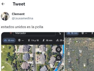 Captura del tuit de @lauxamedina