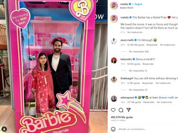 Malala y su post sobre 'Barbie'.