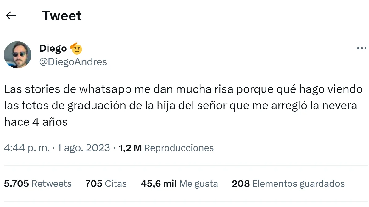 Pantallazo del tuit de @DiegoAndres Pantallazo del tuit de @DiegoAndres