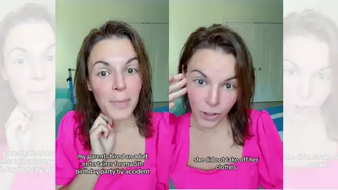 TikTok viral sobre la madre que contrató a una stripper para la fiesta temática de Barbie de su hija. TikTok viral sobre la madre que contrató a una stripper para la fiesta temática de Barbie de su hija.